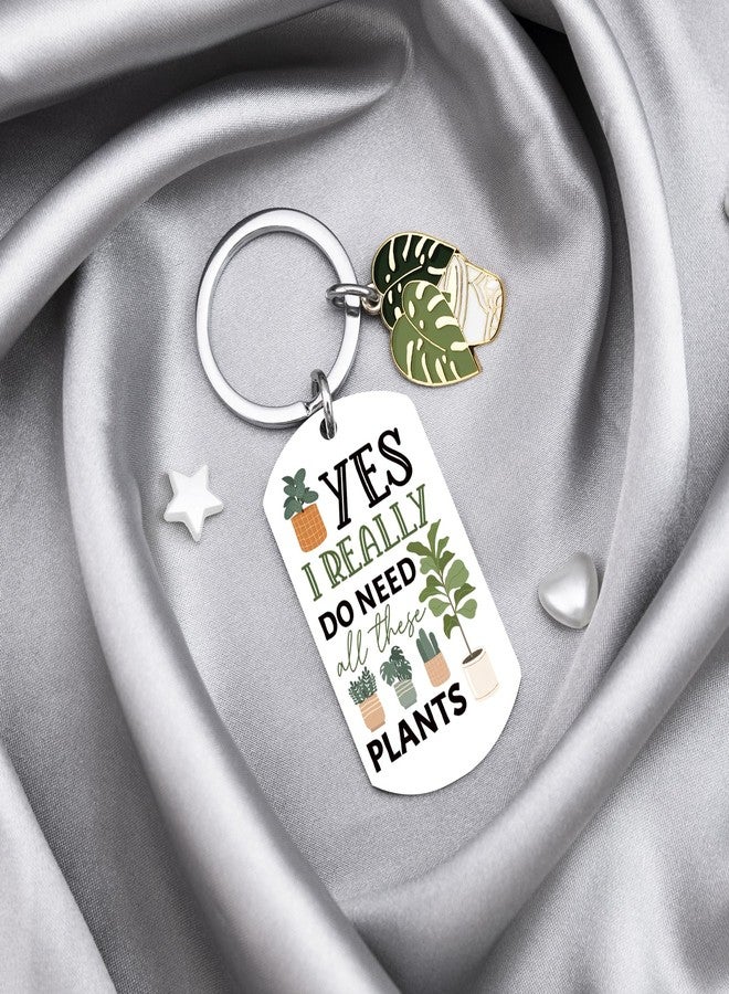MOEXUKO Plant Lover Gifts for Women Gardening Gifts for Women Plant Lady Keychain Funny Gift for Plants Lovers Gardeners Friends Cactus Succulent Gift Plants Themed Keyring - Image 3